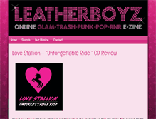 Tablet Screenshot of leatherboyz.net
